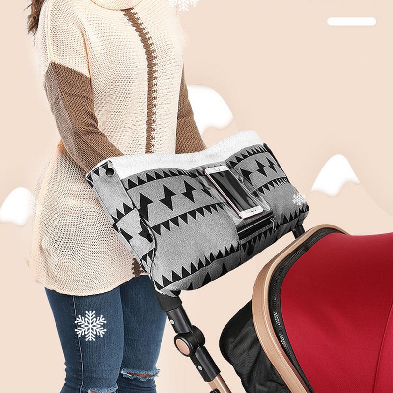 Pushchair Gloves for Freezing Winter Conditions for Outdoor